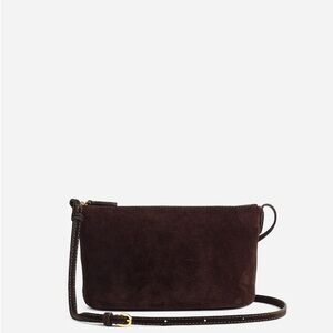 NWT MADEWELL Mini Crossbody Bag in Soft Grain- ‘Dark Carob’